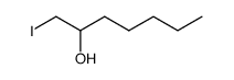 1-iodo-2-heptanol Structure