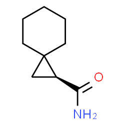 Spiro[2.5]octane-1-carboxamide, (1S)- (9CI)结构式