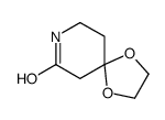 1,4-二氧杂-8-氮杂螺[4.5]癸烷-7-酮结构式