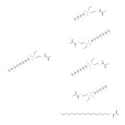 octadecyl 2-methylprop-2-enoate Structure