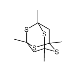 1,3,5,7-Tetramethyl-2,4,6,8-tetrathiaadamantane Structure