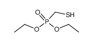 diethyl (mercaptomethyl)phosphonate Structure