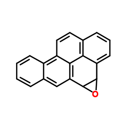 (+)-3b,4a-Dihydrobenzo(1,2)pyreno(4,5-b)oxirene Structure