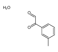 2-oxo-2-m-tolylacetaldehyde hydrate Structure