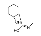 (1R,2S)-2-hydroxy-N-methylcyclohexane-1-carboxamide Structure