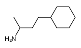 Cyclohexanepropanamine, alpha-methyl- (9CI) structure