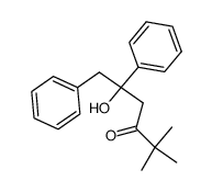 5-hydroxy-2,2-dimethyl-5,6-diphenyl-3-hexanone Structure