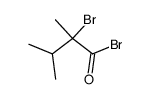 2-bromo-2,3-dimethylbutanoyl chloride Structure