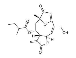 Budlein A 2-methylbutyrate结构式