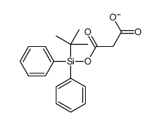 3-[tert-butyl(diphenyl)silyl]oxy-3-oxopropanoate结构式