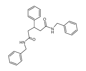 3-phenyl-glutaric acid bis-benzylamide Structure