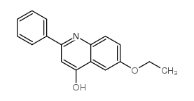 6-ETHOXY-2-PHENYL-4-QUINOLINOL Structure