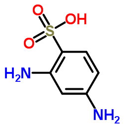 2,4-Diaminobenzenesulfonic acid Structure