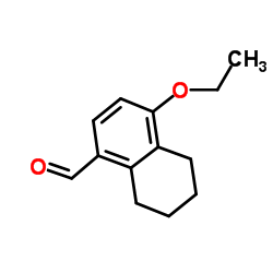 4-Ethoxy-5,6,7,8-tetrahydro-1-naphthalenecarbaldehyde结构式