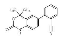 2-(4,4-二甲基-2-氧代-2,4-二氢-1H-苯并[d][1,3]噁嗪-6-基)苯甲腈结构式