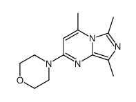 4-(4,6,8-trimethylimidazo[1,5-a]pyrimidin-2-yl)morpholine Structure