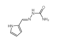 Hydrazinecarboxamide,2-(1H-pyrrol-2-ylmethylene)-结构式