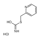 S-(pyridin-2-ylmethyl) carbamothioate,hydrochloride结构式