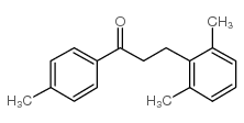 3-(2,6-DIMETHYLPHENYL)-4'-METHYLPROPIOPHENONE Structure