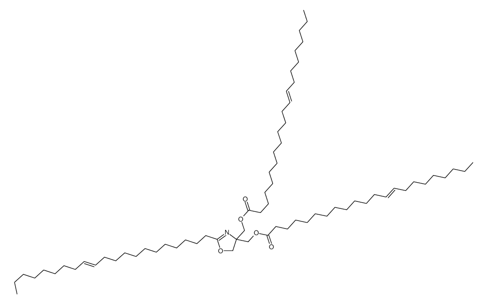 [2-(henicos-12-enyl)-5H-oxazol-4-ylidene]dimethylene di(docos-13-enoate) structure