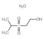 2-propan-2-ylsulfonylethanol,hydrate structure