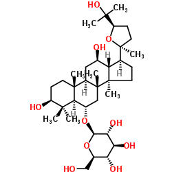 拟人参皂苷RT5结构式