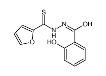 N'-(furan-2-carbothioyl)-2-hydroxybenzohydrazide Structure