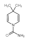 4,4-二甲基-1(4h)-吡啶羧酰胺结构式