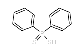 DIPHENYLPHOSPHINODITHIOIC ACID Structure