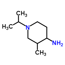 1-Isopropyl-3-Methylpiperidin-4-amine structure