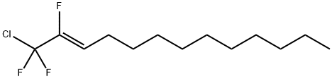 2-Tridecene, 1-chloro-1,1,2-trifluoro-, (Z)- (9CI)结构式