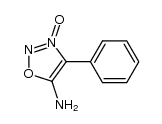 3-oxo-4phenyl-5-amino-1,2,3-oxadiazole结构式