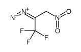 2-diazo-1,1,1-trifluoro-3-nitropropane Structure