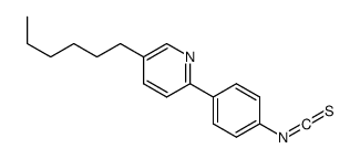 5-hexyl-2-(4-isothiocyanatophenyl)pyridine结构式