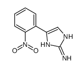 5-(2-nitrophenyl)-1H-imidazol-2-amine Structure