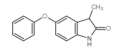 5-PHENOXY-3-METHYLINDOLINE-2-ONE Structure