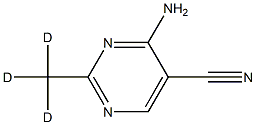 4-Amino-5-cyano-2-(methyl-d3)-pyrimidine图片