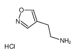 2-ISOXAZOL-4-YL-ETHYLAMINE HCL structure