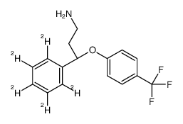 (R)-Norfluoxetine-d5 structure