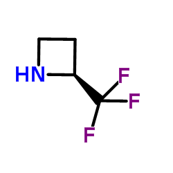 (2S)-2-(TRIFLUOROMETHYL)AZETIDINE结构式