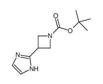 1-boc-3-(1h-imidazol-2-yl)azetidine Structure