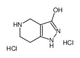 3H-Pyrazolo[4,3-c]pyridin-3-one, 1,2,4,5,6,7-hexahydro-, hydrochloride (1:2) picture