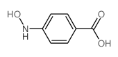 Benzoic acid,4-(hydroxyamino)- Structure