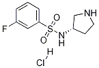 3-Fluoro-N-(S)-pyrrolidin-3-yl-benzenesulfonaMide hydrochloride picture