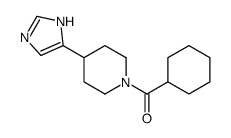 cyclohexyl-[4-(1H-imidazol-5-yl)piperidin-1-yl]methanone Structure