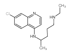 Desethyl Chloroquine Structure