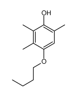 4-butoxy-2,3,6-trimethylphenol Structure