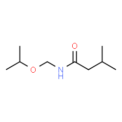 Butanamide,3-methyl-N-[(1-methylethoxy)methyl]-结构式