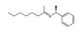 (S)-(1-methylheptylidene)(1-phenylethyl)amine Structure