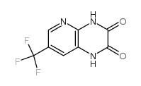 7-Trifluoromethyl-1,4-dihydro-pyrido[2,3-b]pyrazine-2,3-dione Structure